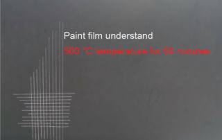 High temperature resistance paint