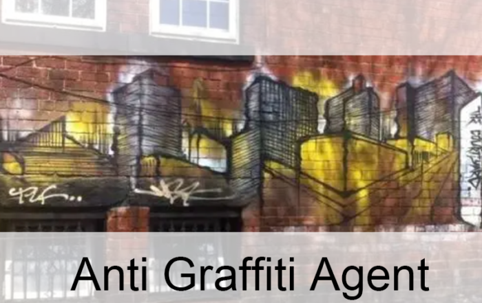 Anti graffiti agent used in paint