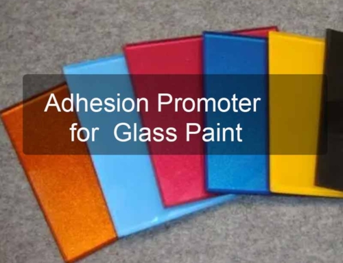 How to improve adhesion of paint on glass?