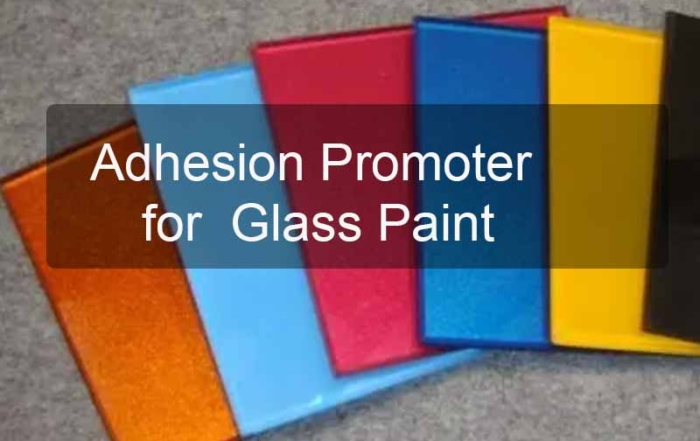 adhesion promoter for glass paint