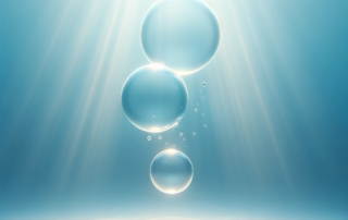 bubbles form